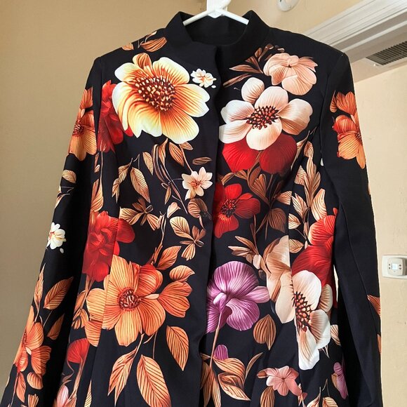 NWT STYLEWE Women's Floral Blazer/Jacket Size Small - Picture 2 of 11